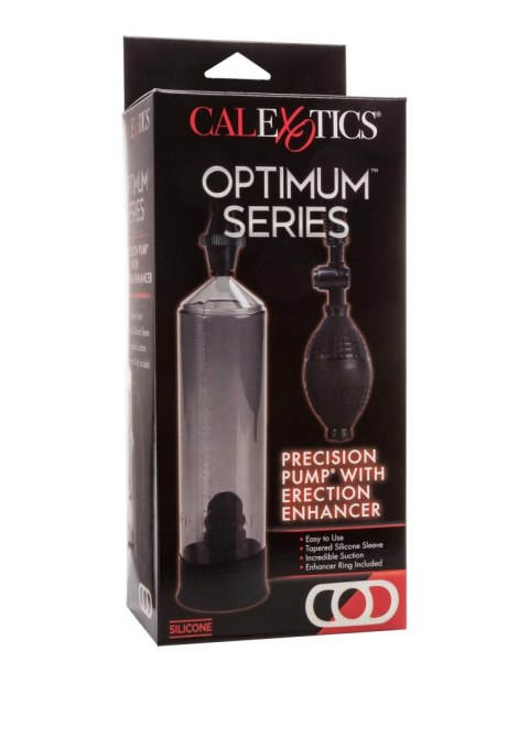 Precision Pump With Enhancer Black Calexotics Precision Pump With Enhancer Black Calexotics