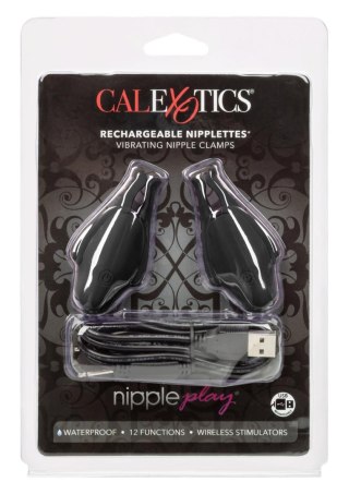 Rechargeable Nipplettes Black Calexotics