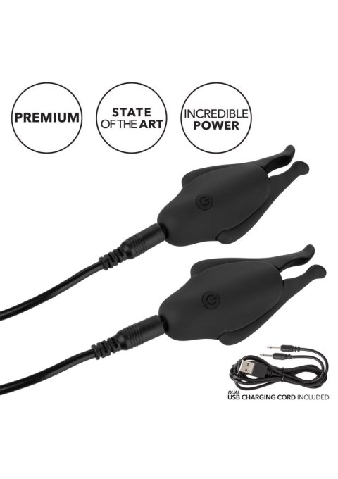 Rechargeable Nipplettes Black Calexotics