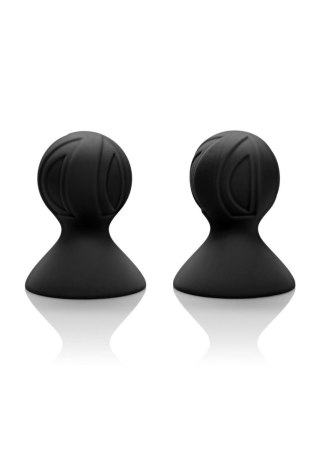 Silicone Pro Nipple Suckers Black Calexotics
