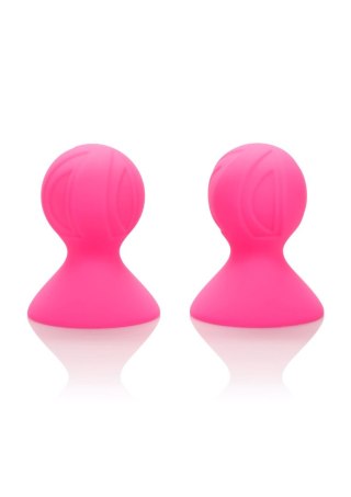 Silicone Pro Nipple Suckers Pink Calexotics