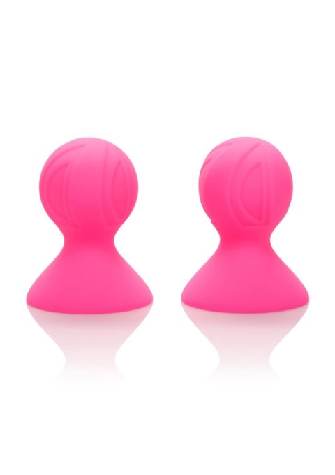 Silicone Pro Nipple Suckers Pink Calexotics Silicone Pro Nipple Suckers Pink Calexotics