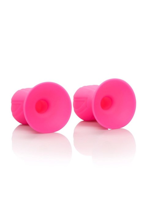 Silicone Pro Nipple Suckers Pink Calexotics Silicone Pro Nipple Suckers Pink Calexotics