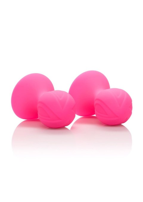 Silicone Pro Nipple Suckers Pink Calexotics Silicone Pro Nipple Suckers Pink Calexotics