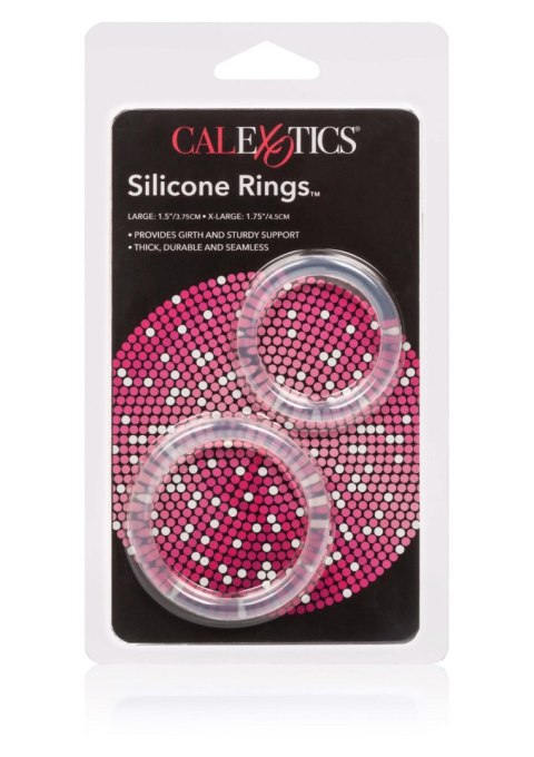 Silicone Rings Transparent Calexotics Silicone Rings Transparent Calexotics