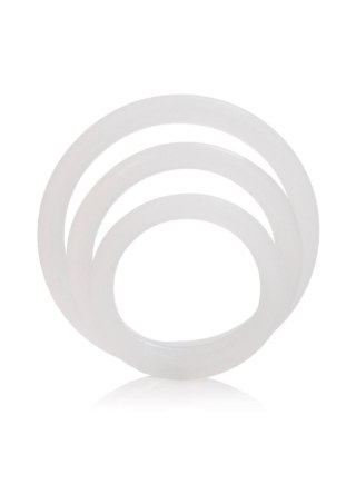 Silicone Support Rings Transparent Calexotics