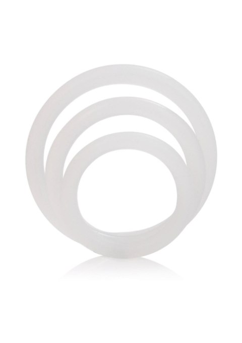 Silicone Support Rings Transparent Calexotics Silicone Support Rings Transparent Calexotics
