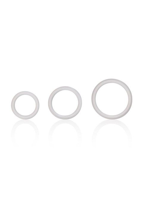 Silicone Support Rings Transparent Calexotics Silicone Support Rings Transparent Calexotics