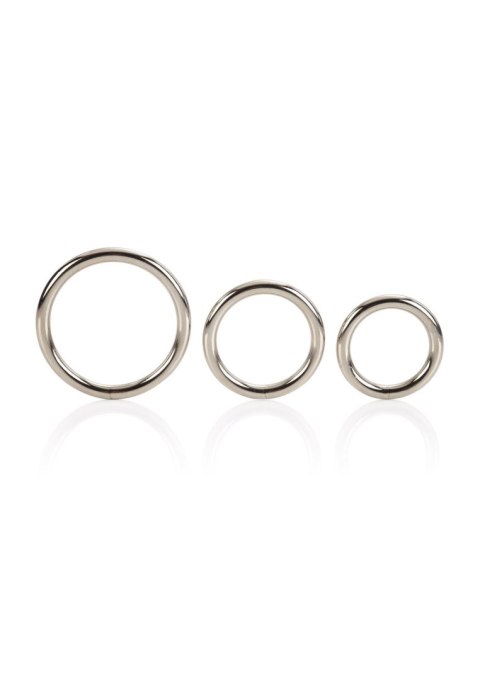 Silver Ring - 3 Piece Set Silver Calexotics Silver Ring - 3 Piece Set Silver Calexotics