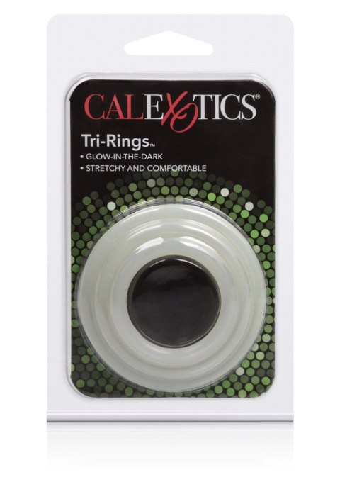 Tri-Rings White Calexotics Tri-Rings White Calexotics