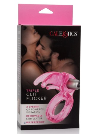 Triple Clit Flicker Pink Calexotics