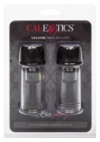 Vacuum Twist Suckers Black Calexotics