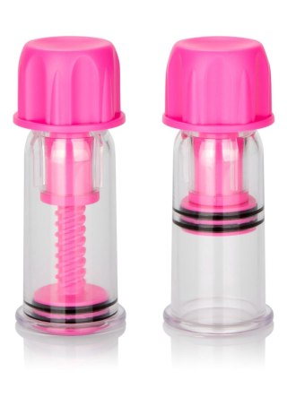 Vacuum Twist Suckers Pink Calexotics