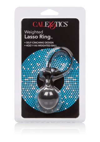 Weighted Lasso Ring Black Calexotics