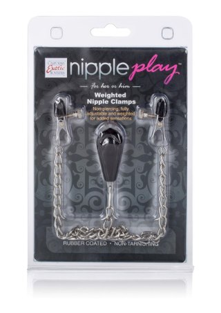 Weighted Nipple Clamps Metal Calexotics