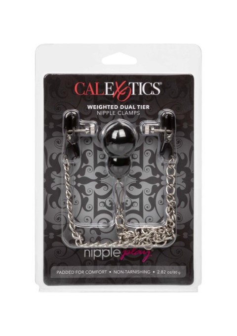 Weighted Nipple Clamps Metal Calexotics Weighted Nipple Clamps Metal Calexotics