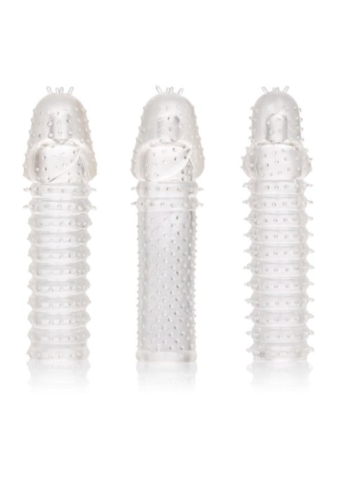 3 Piece Extension Kit Transparent Calexotics 3 Piece Extension Kit Transparent Calexotics