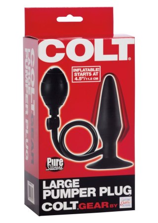 COLT Large Pumper Plug Black Calexotics