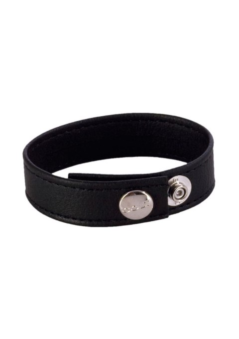 COLT Leather C/B Strap 3-snap Black Calexotics COLT Leather C/B Strap 3-snap Black Calexotics