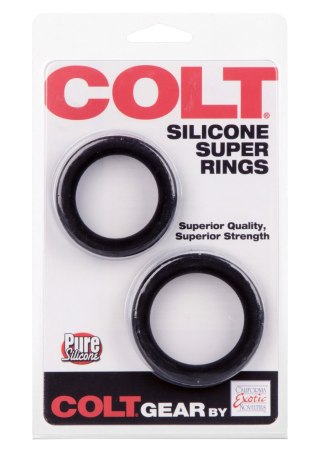 COLT Silicone Super Rings Black Calexotics