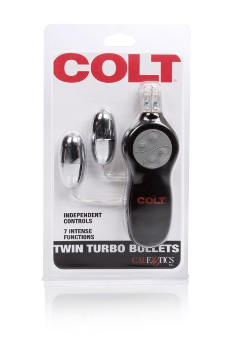 COLT Twin Turbo Bullets Silver Calexotics COLT Twin Turbo Bullets Silver Calexotics