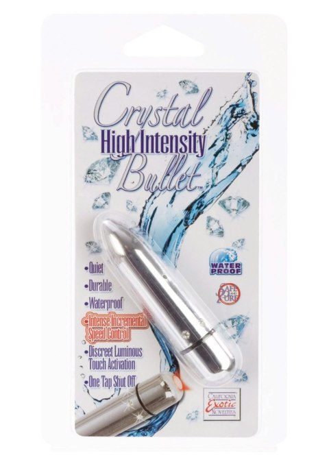 Crystal High Intensity Bullet Silver Calexotics Crystal High Intensity Bullet Silver Calexotics