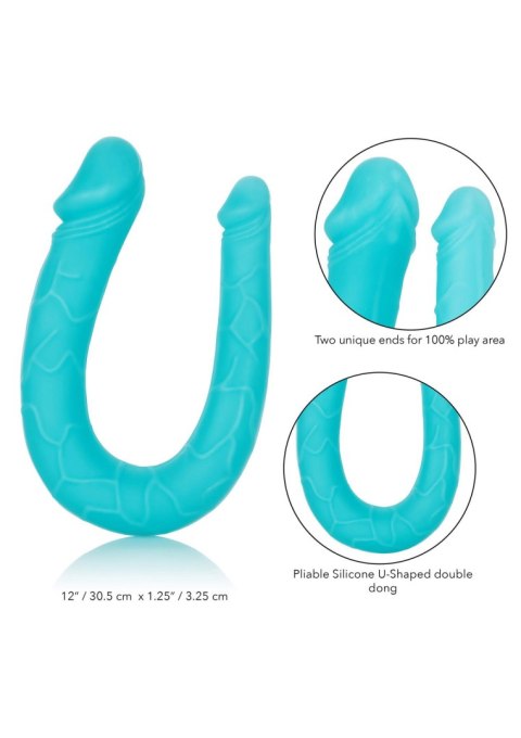 Double Dong AC/DC Dong Aqua Calexotics Double Dong AC/DC Dong Aqua Calexotics