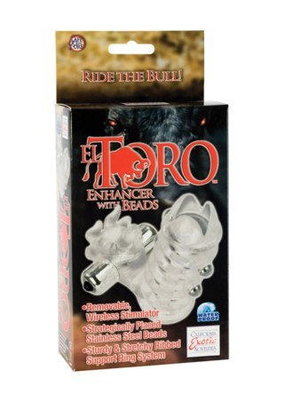 El Toro Enhancer with Beads Transparent Calexotics