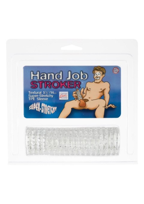 Hand Job Stroker Clear Transparent Calexotics Hand Job Stroker Clear Transparent Calexotics