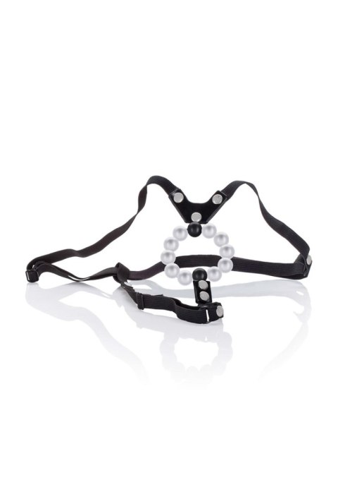 Lover Thong w/ Pleasure Pearls Black Calexotics Lover Thong w/ Pleasure Pearls Black Calexotics