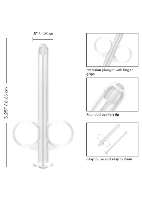 Lube Tube 2 Pcs Transparent Calexotics Lube Tube 2 Pcs Transparent Calexotics