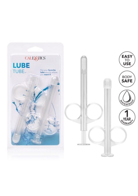 Lube Tube 2 Pcs Transparent Calexotics Lube Tube 2 Pcs Transparent Calexotics