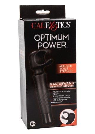 Masturwand Vibrating Stroker Black Calexotics