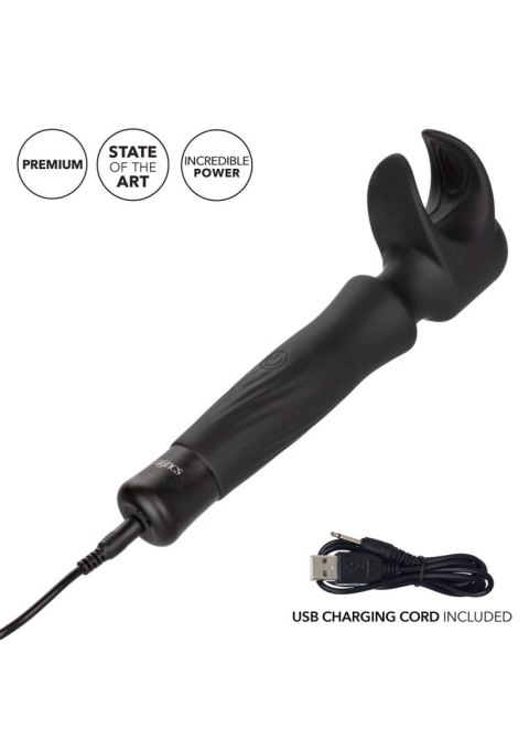 Masturwand Vibrating Stroker Black Calexotics