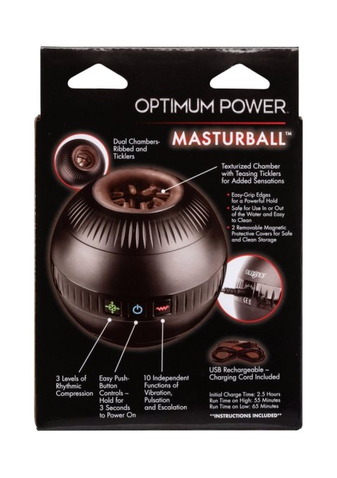 Optimum Power Masturball Black Calexotics