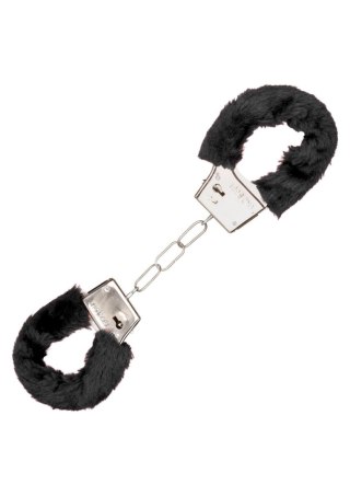 Playful Furry Cuffs Black Calexotics