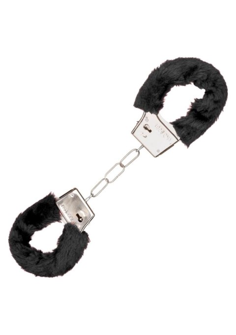 Playful Furry Cuffs Black Calexotics