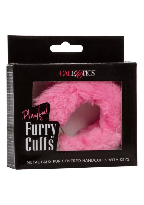 Playful Furry Cuffs Pink Calexotics