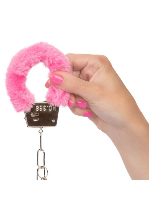 Playful Furry Cuffs Pink Calexotics