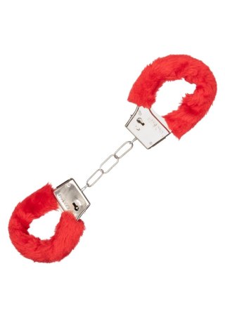 Playful Furry Cuffs Red Calexotics