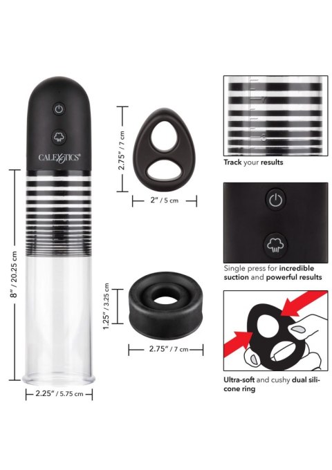Rechargeable Ez Pump Kit Black Calexotics