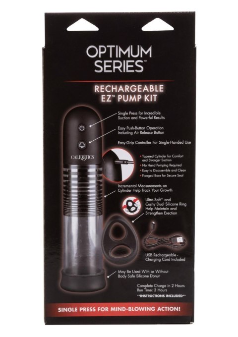 Rechargeable Ez Pump Kit Black Calexotics