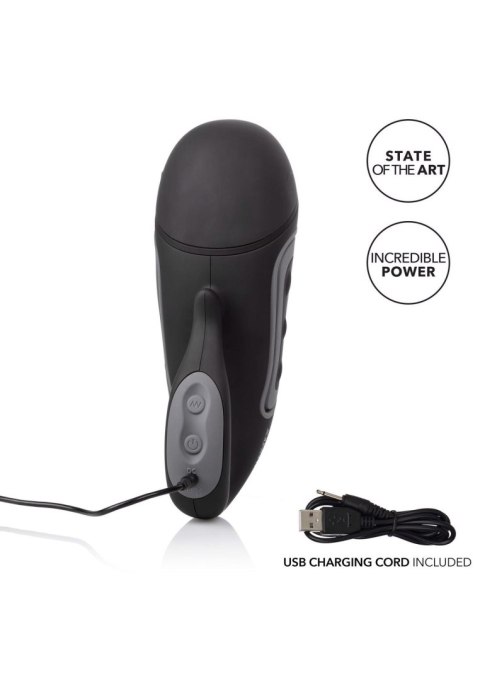 Rechargeable Grip-N-Stroke Black Calexotics