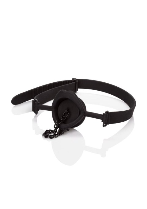 Scandal Silicone Stopper Gag Black Calexotics Scandal Silicone Stopper Gag Black Calexotics