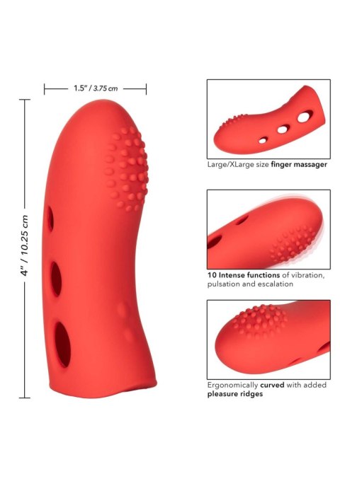 Silicone Marvelous Arouser Red Calexotics