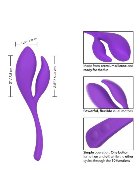 Silicone Marvelous Climaxer Purple Calexotics