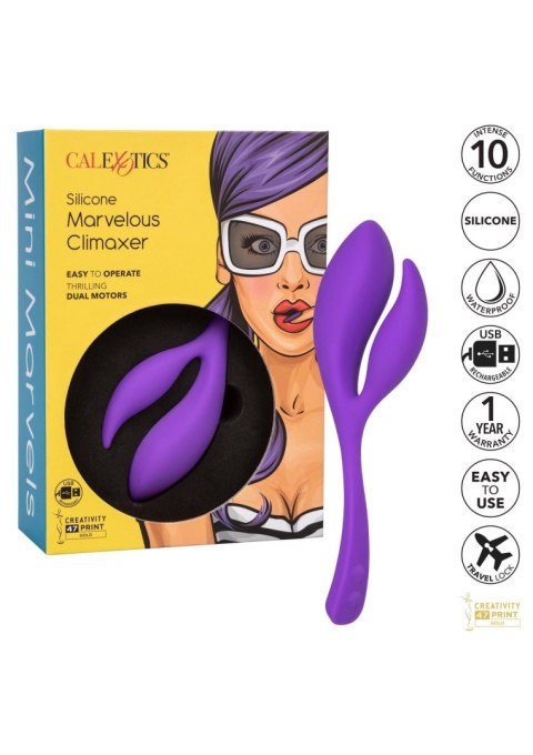 Silicone Marvelous Climaxer Purple Calexotics