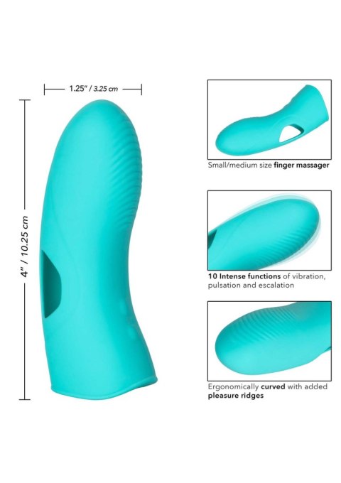 Silicone Marvelous Tickler Aqua Calexotics