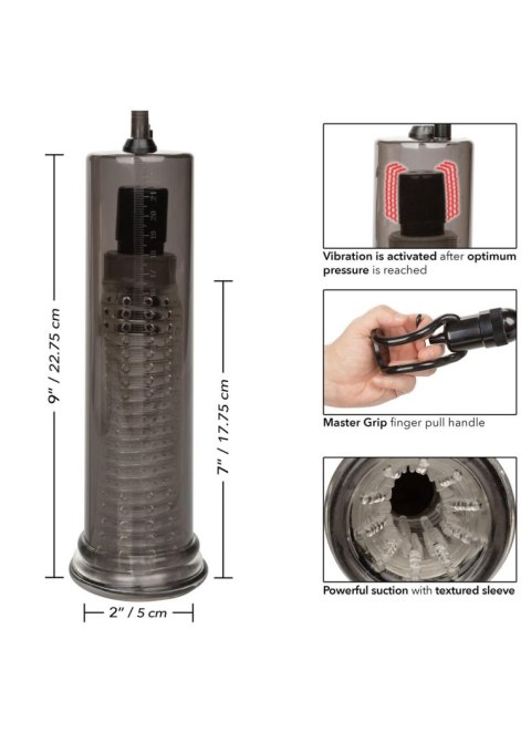 Vibro Air Pump Black Calexotics