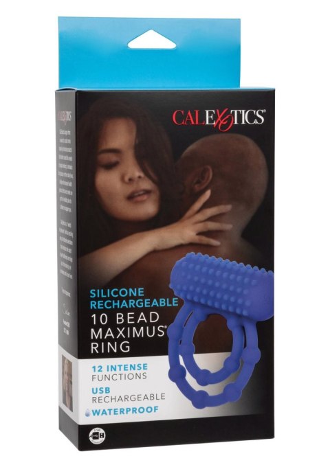 10 Bead Maximus Ring Blue Calexotics
